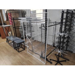 Сітка в рамці1,5х1м. проф.15мм.(біла) без ніг